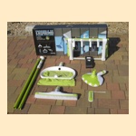 Набор аксессуаров для ухода за бассейном Green-Line AZURO - фото