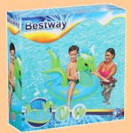 Плот надувной для плавания Дракон 134 х 142 см 41476 - фото, картинка Плот надувной для плавания Дракон 134 х 142 см 41476 - фото